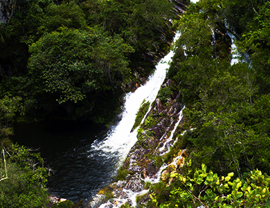 Cachoeira Coqueiros Serra da Canastra Brasil