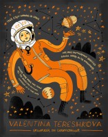 ILUSTRAÇÃO ARTE CIENTISTA VALENTINA TERESHKOVA