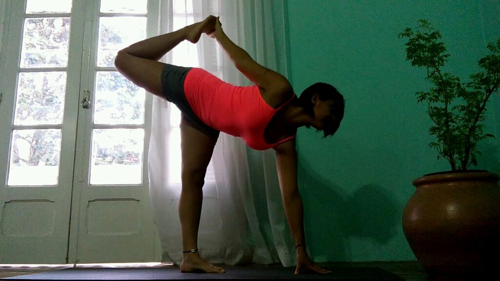 variação de poses de ioga- exercícios de yoga - exemplo de exercício para o psoas músculo da alma - primeiro e segundo chakras - exercícios para  lombar e quadril