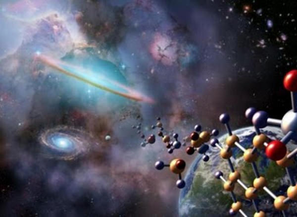 Panspermia é a ideia de que a vida está espalhada por toda a galáxia, ou mesmo pelo Universo, por poeira, asteróides, cometas e até planetas menores. (NASA/Jenny Motor)